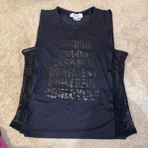 SoulCycle Black Tank Top